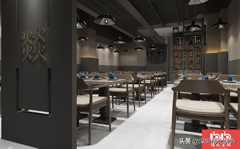 烧烤店装修风格比较吸引人,工业风烧烤店装修需要什么材料