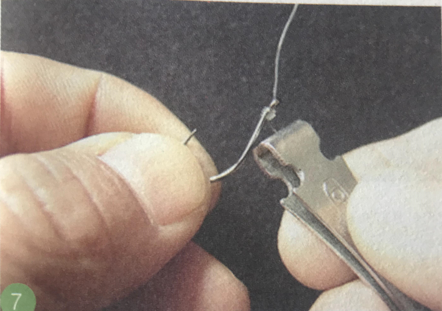 鱼钩绑在八字环上怎么绑鱼线,钓鱼新手怎么绑鱼钩入门视频教程