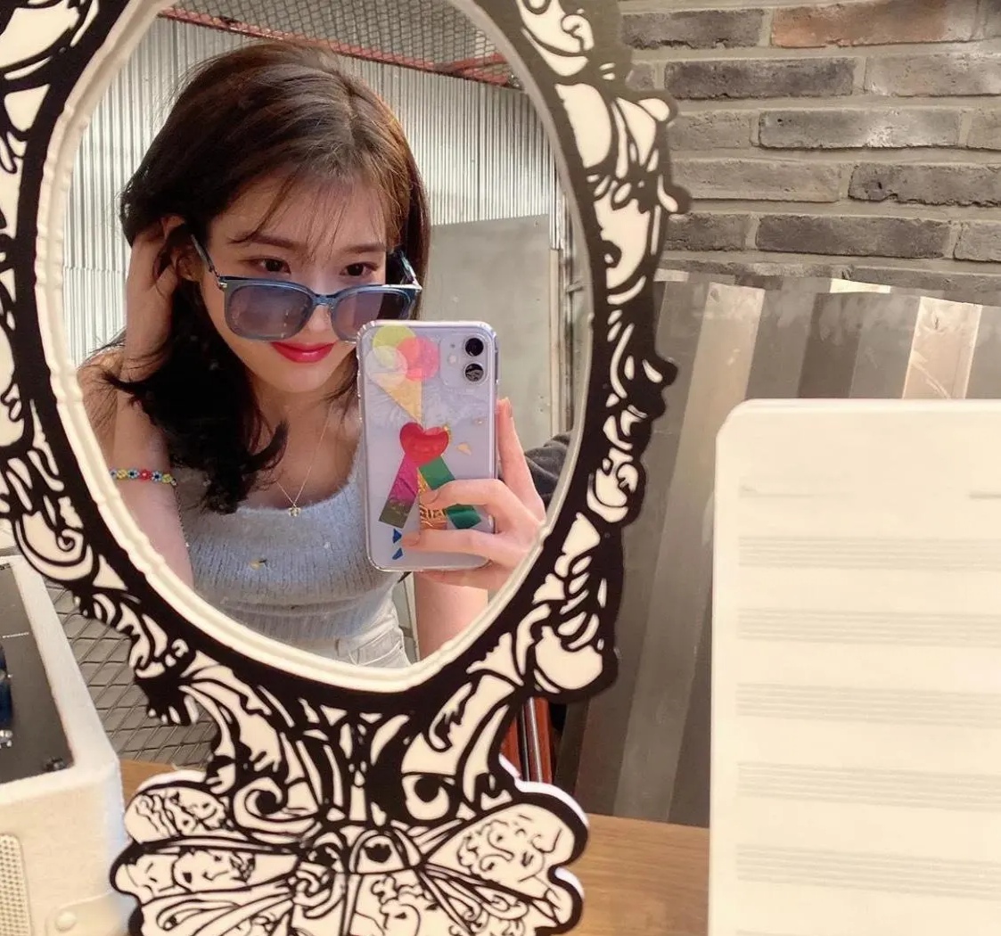 韩国女爱豆短发刘海头像,南韩小众女爱豆颜值头像