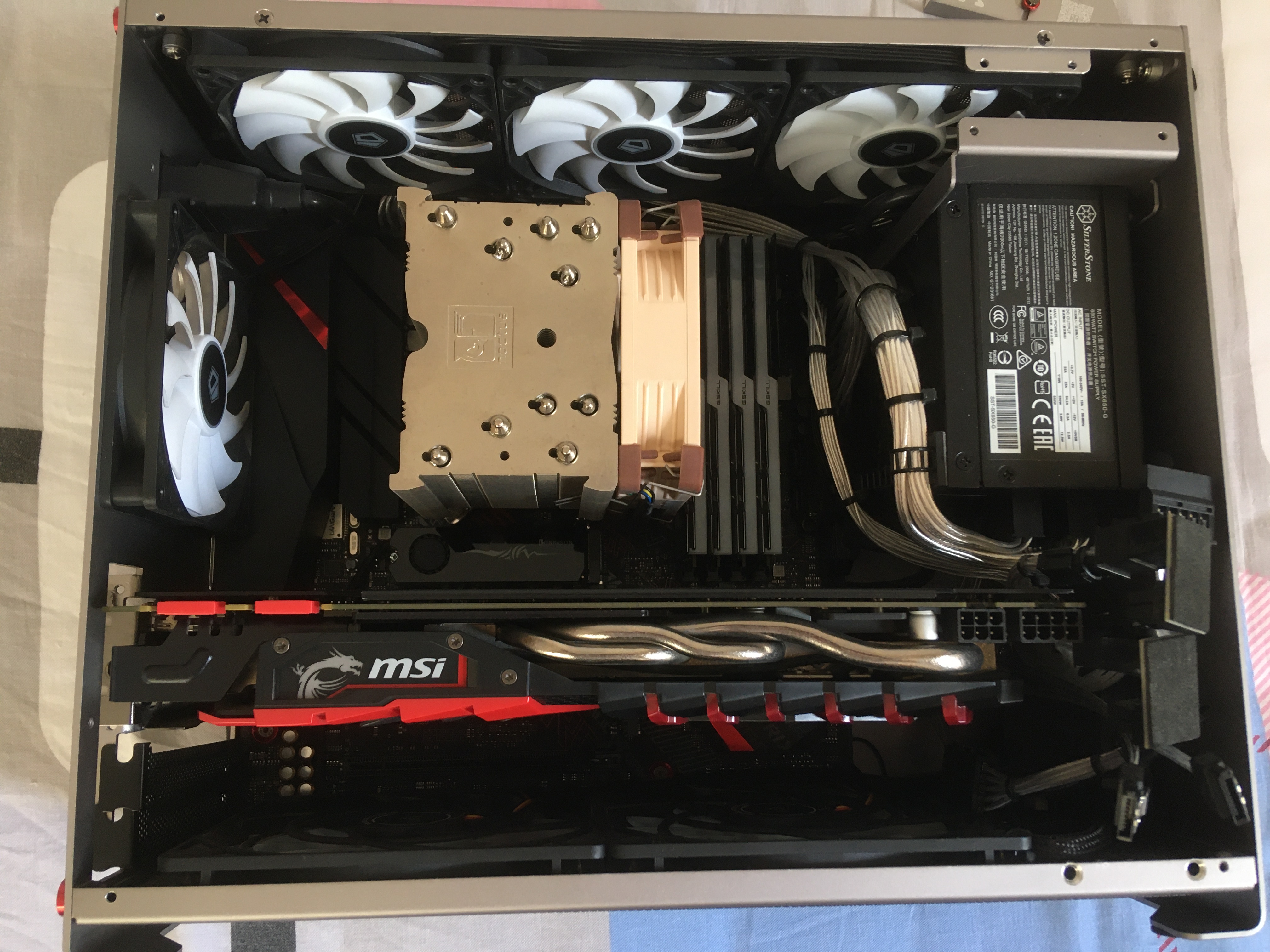 台式大机箱改小机箱,显卡大了怎么装小机箱