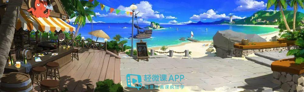 学习原画时如何画出好的游戏原画场景？注意这几个点