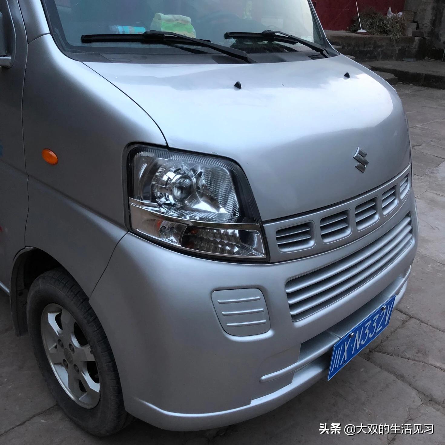 浪迪铃木面包车价格,铃木浪迪面包车车身一边高一边低