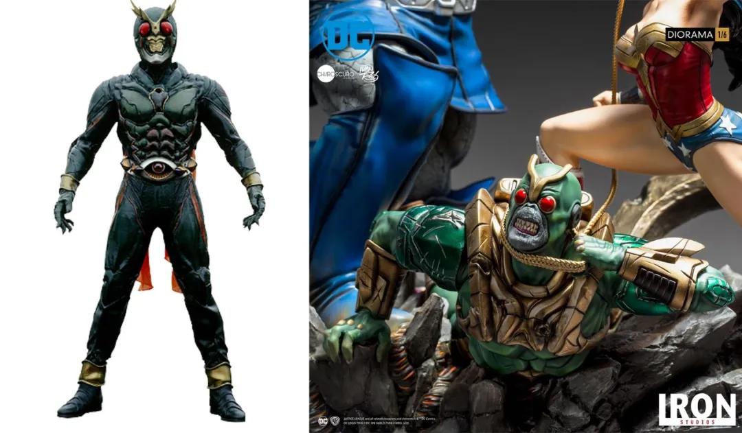 达克赛德1:1雕像,达克赛德手办雕像