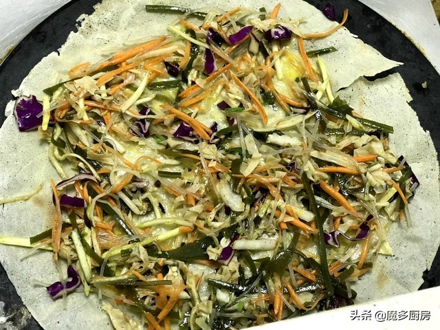 南京最好吃的徐州菜煎饼,徐州当地常见的菜煎饼