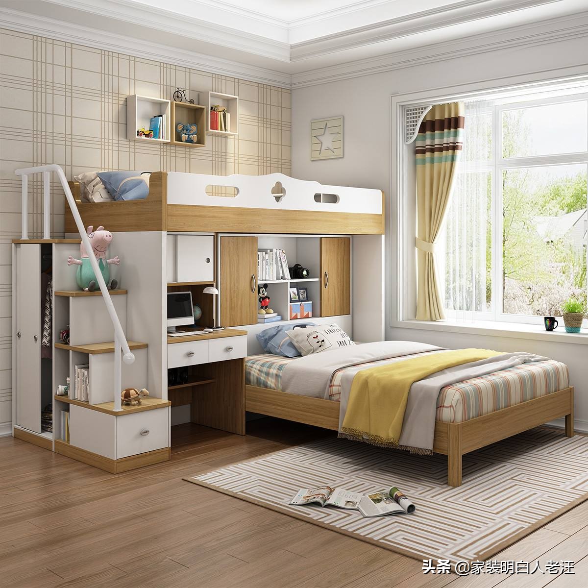 两平米房间如何挤出一个秘密空间,卧室太小怎么利用空间双人