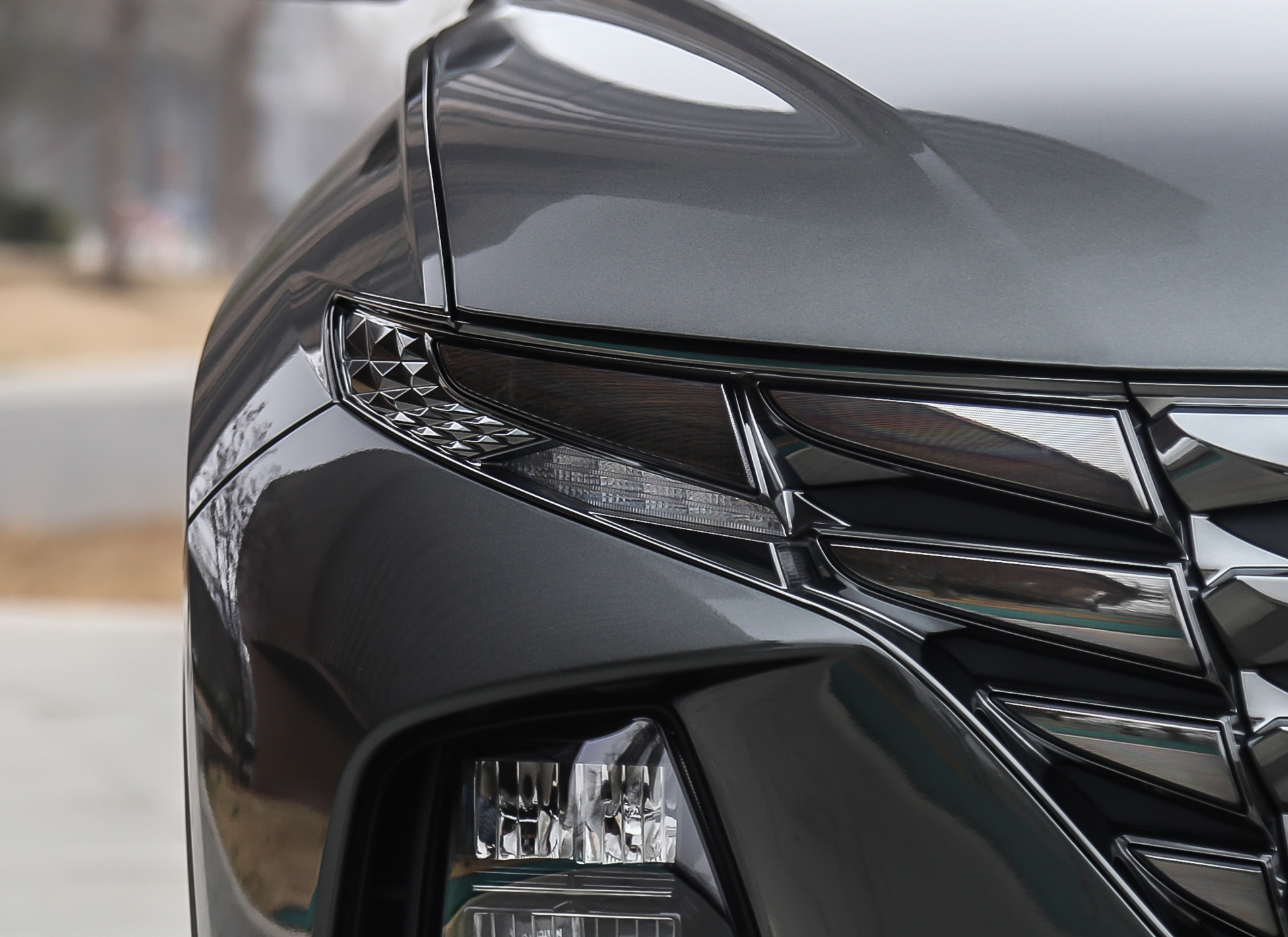 第五代途胜l-nline系列外观,第五代途胜l两驱豪华功能介绍