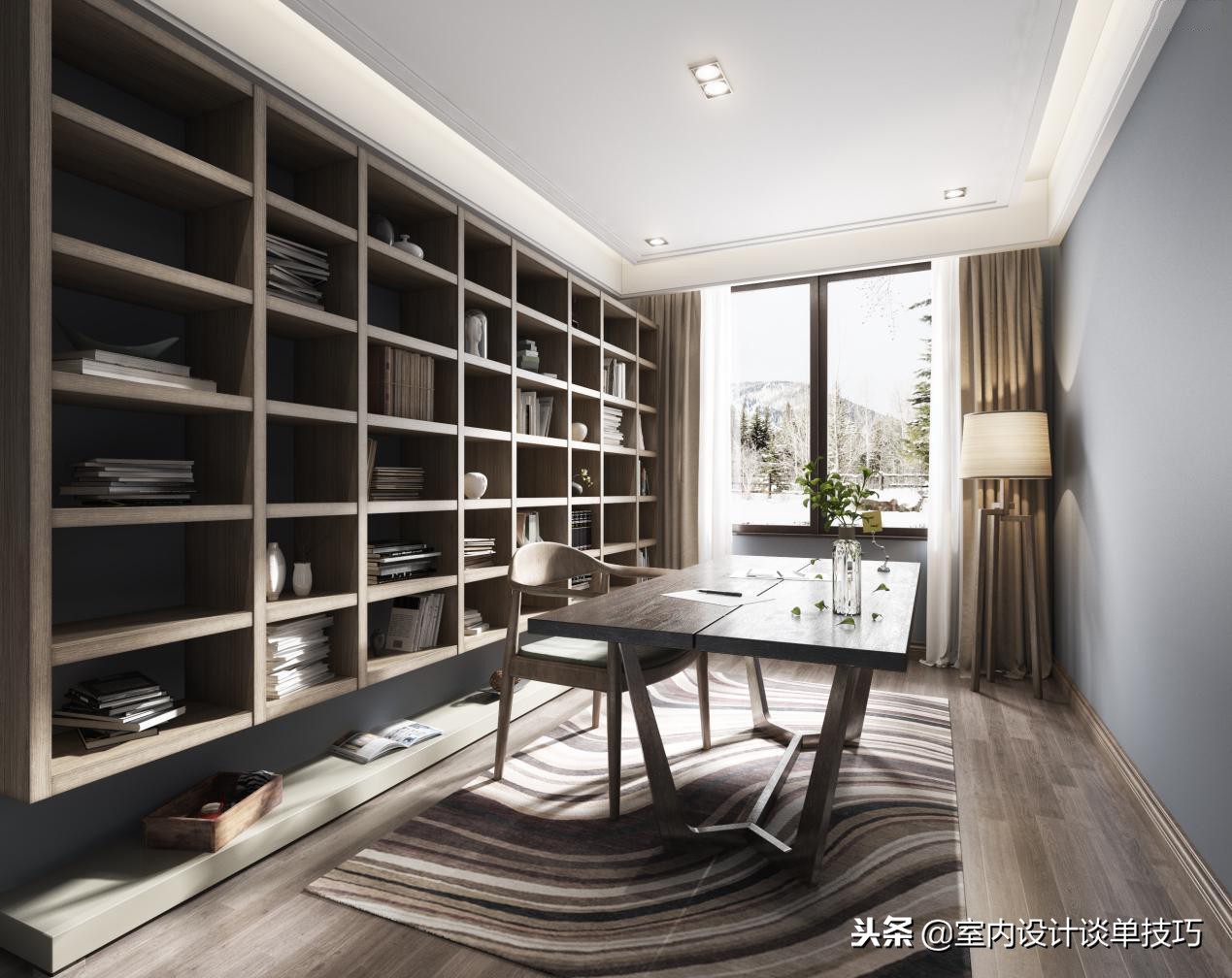 家装实景图创作灵感分析,写实客厅效果图