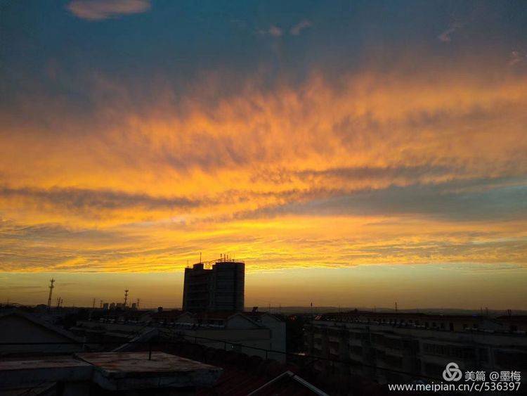 双彩虹映照下的绝美风景，洛阳奇特天象百年不遇