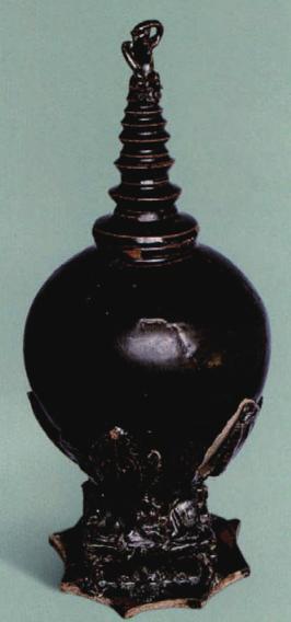 最高的黑釉陶瓷图片,黑釉瓷建盏文化