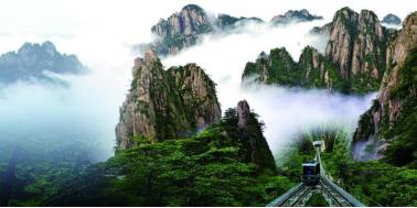 黄山西海大峡谷美丽景色,黄山西海大峡谷梦幻景区