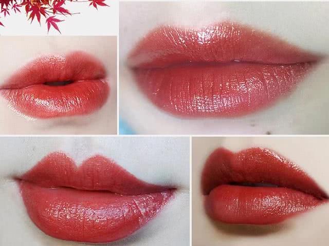 金属鲜亮口红,金闪大红色口红