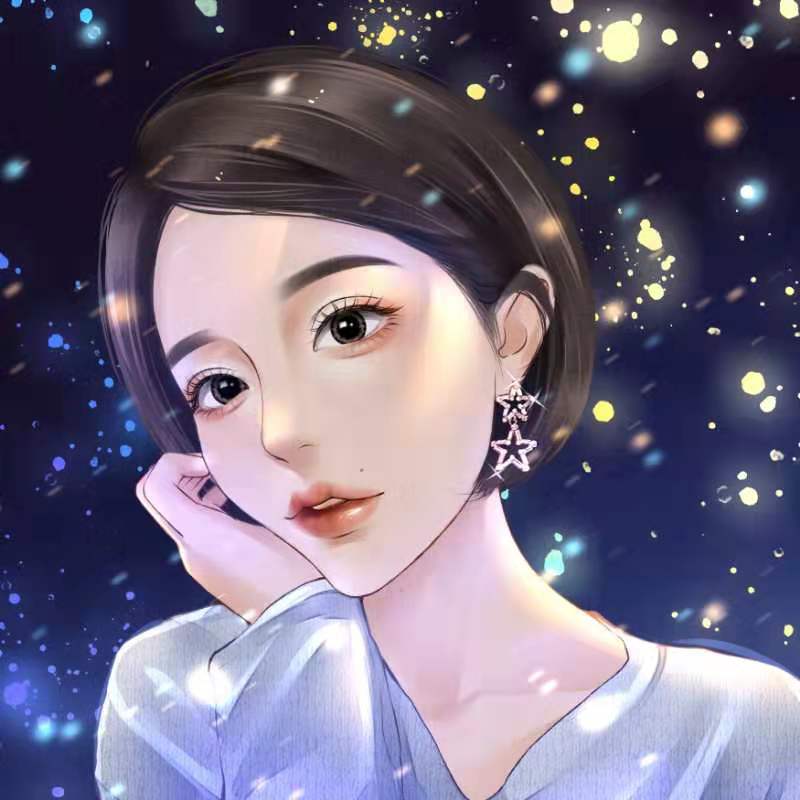 微信头像大全手绘好看高冷,微信头像女生手绘唯美意境阳光