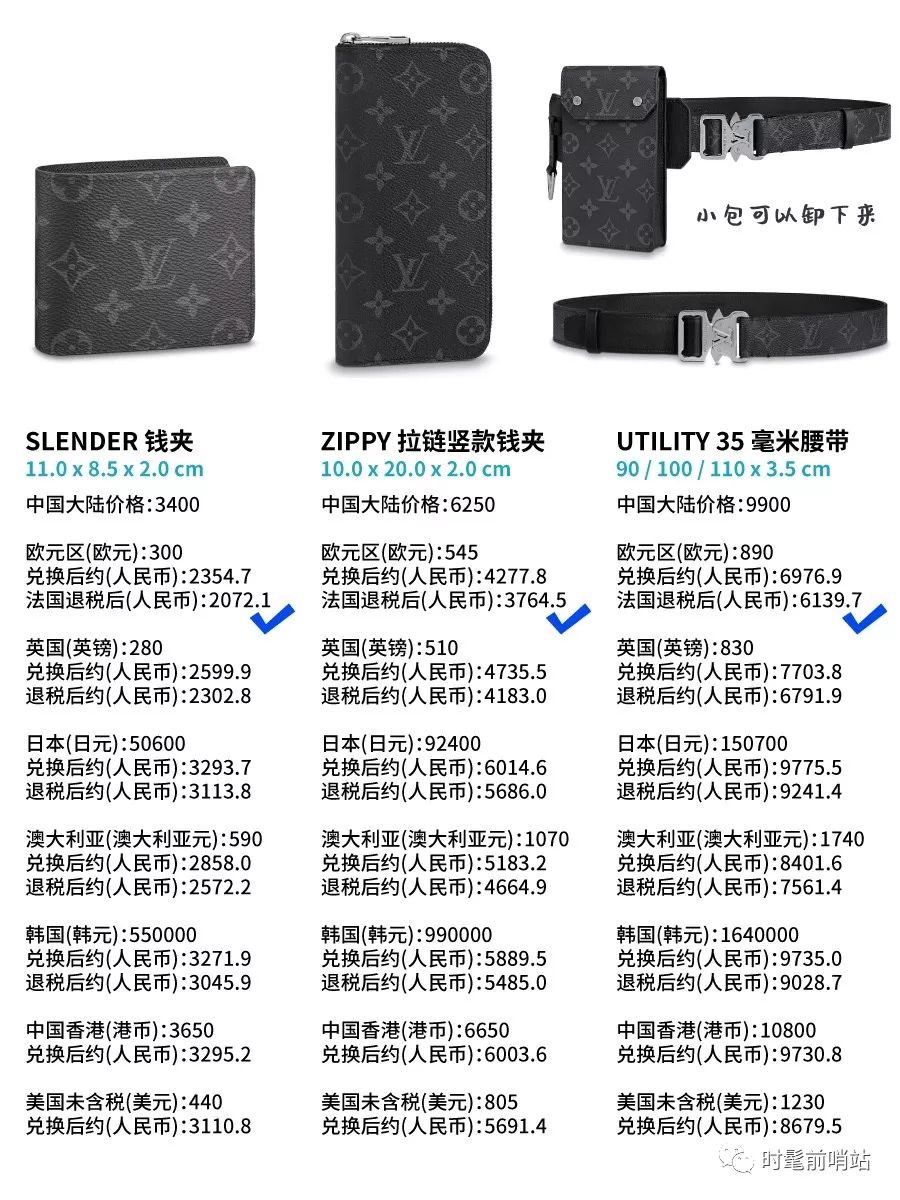 lv老花三合一都是一个颜色吗,lv第三代腕表价格