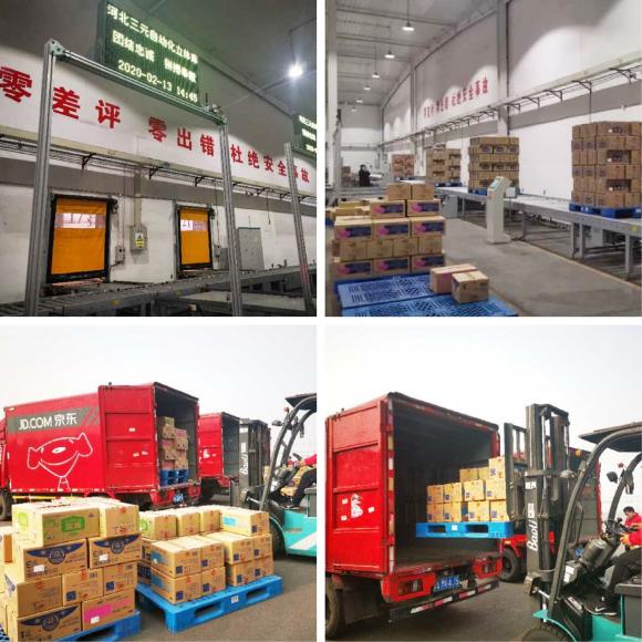 众志成城抗击疫情保障生活物资,众志成城战疫情齐心协力保供给