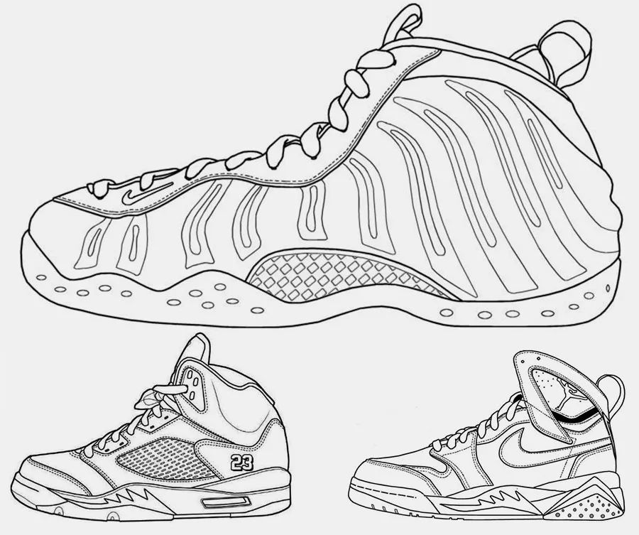 写生鞋子,我设计的鞋子绘画创意