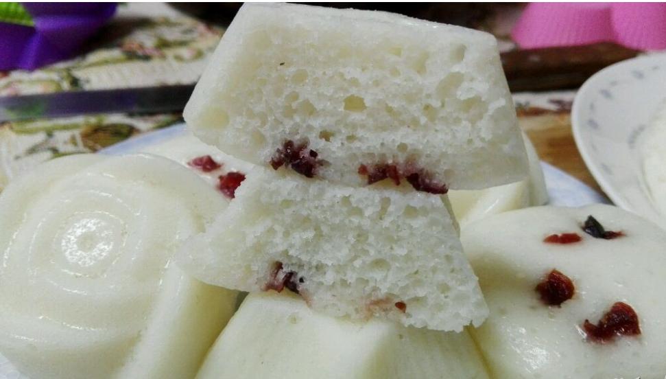 简单方便易做的发糕怎么样做,在家自制发糕香甜松软不粘牙