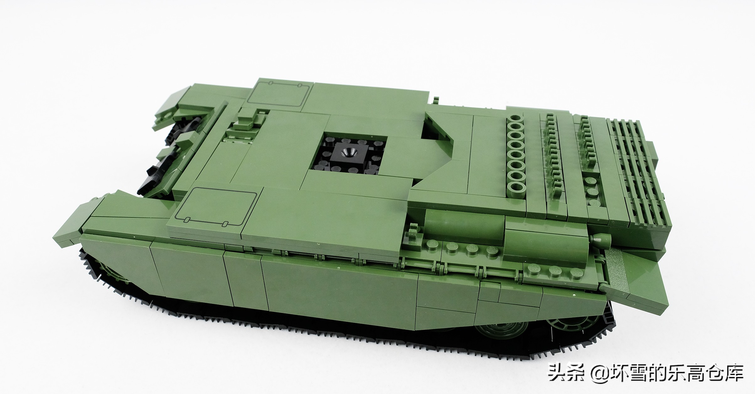 车可以吃胖，红茶不能洒：cobi积木百夫长mk1图文测评