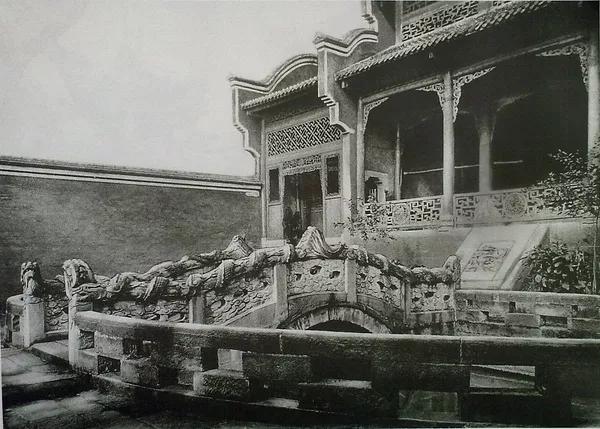 100年前中国风景建筑老照片,两亿多年前的景观