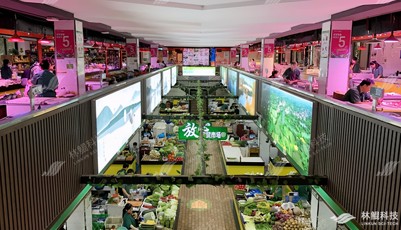 昆明农贸市场五化改造项目,林鲲智慧农贸市场