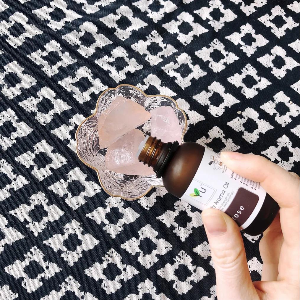 水晶石香薰怎么做,自制水晶石香熏蜡烛