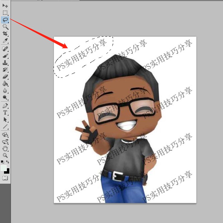 ps零基础去水印半透明水印,教你几种PS去水印小技巧