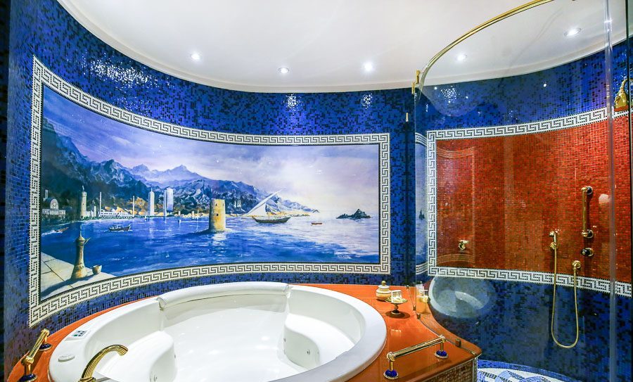 迪拜帆船酒店房间高清,迪拜帆船酒店最豪华的套房