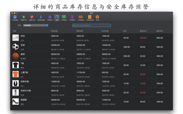 mac免费用的进销存软件,mac财务记账软件