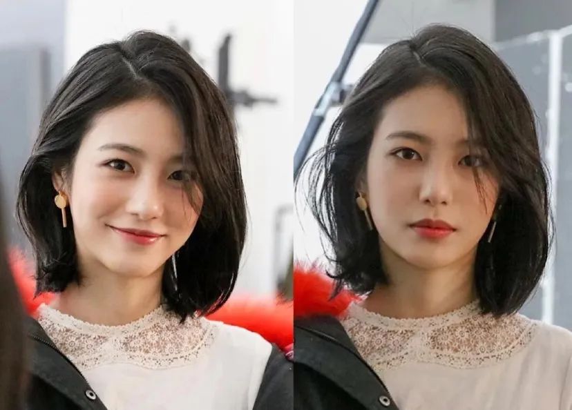 大圆脸型的女生适合剪短发,大脸女生剪短发显脸小的有哪些