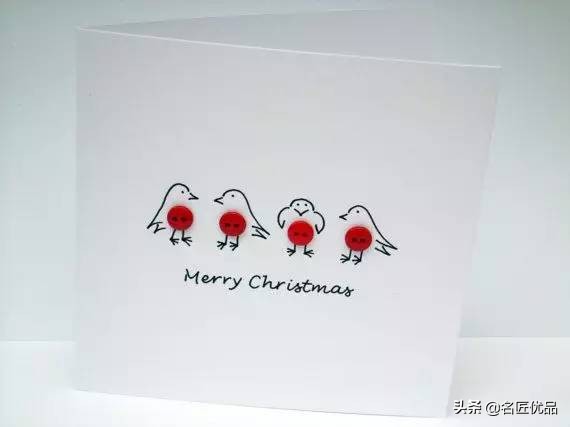 手工圣诞贺卡的做法非常简单,简单手工圣诞贺卡怎么做