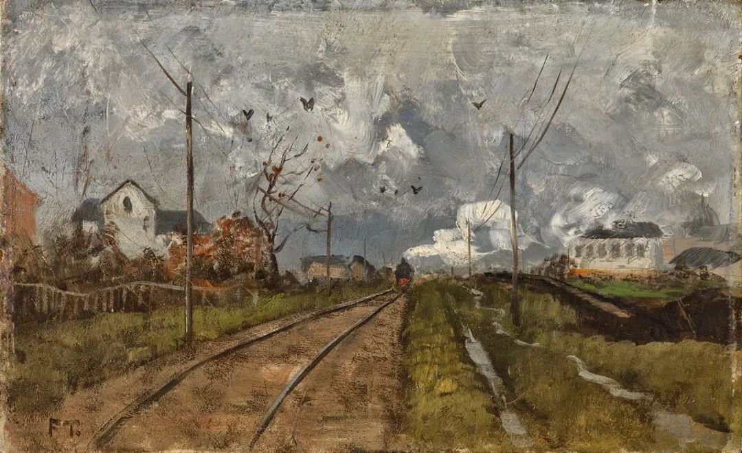 看一百遍都不觉得腻的山水,独特手法和细腻笔触的油画风景