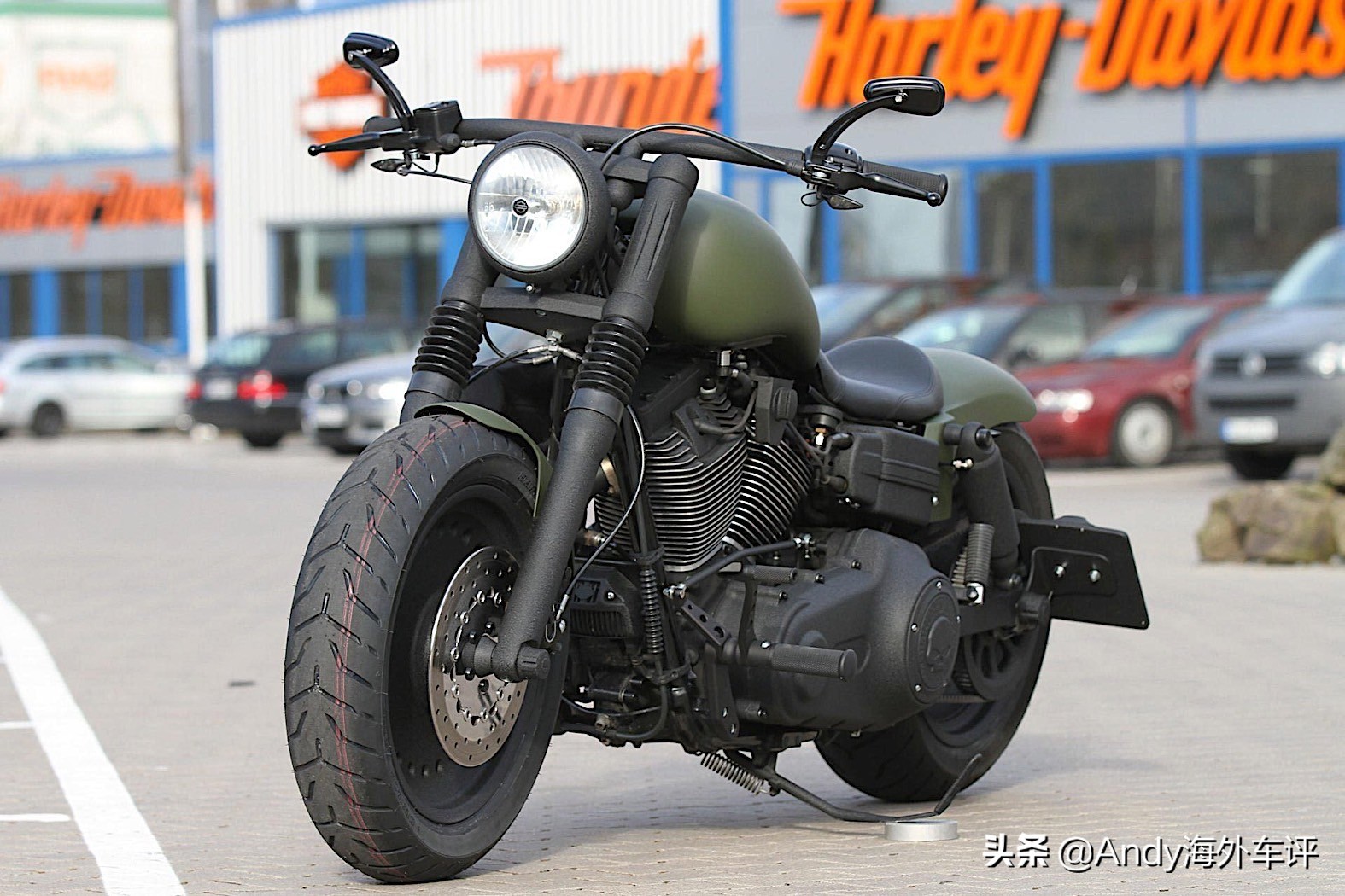哈雷肥霸最有战斗范的摩托,当哈雷车主遇上川崎车主