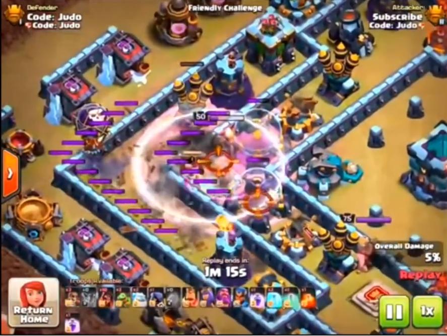 部落冲突隐形法术新流派,部落冲突四月新技能