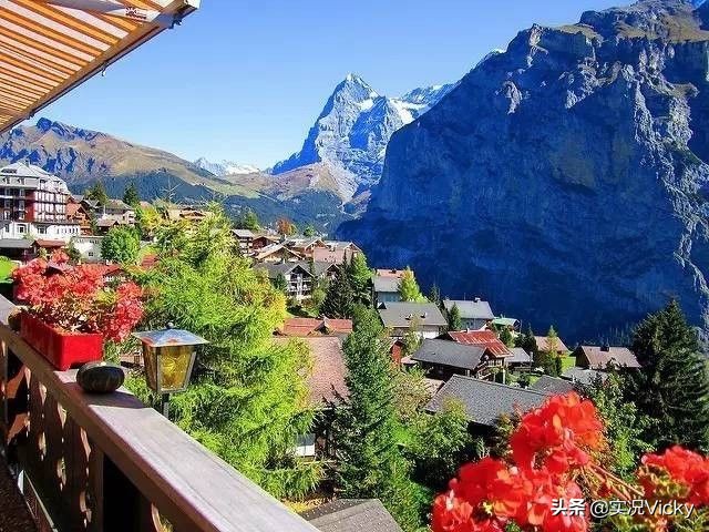 旅游风景视频阿尔卑斯山,旅游风光阿尔卑斯山脉