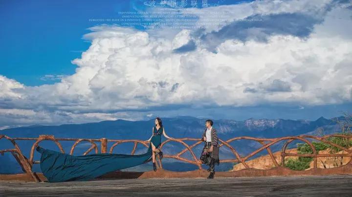 楚雄拍婚纱夜景,拍婚纱楚雄