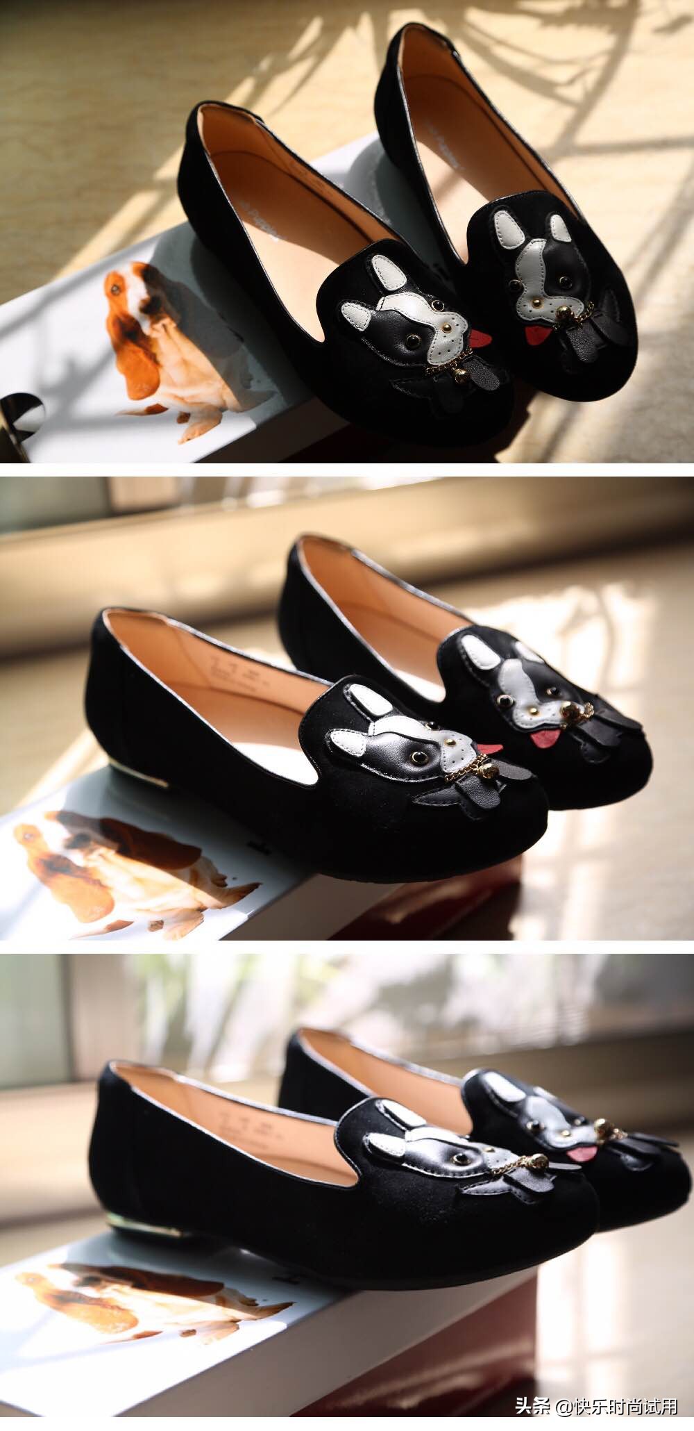 暇步士的鞋子好吗，暇步士新款休闲狗狗平底女单鞋试用介绍