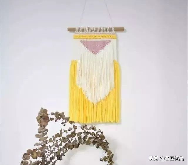 自己在家做家用装饰,diy手工挂毯教程