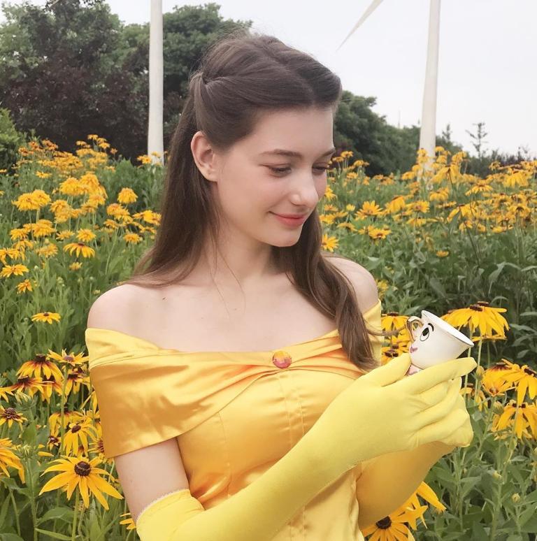 白俄罗斯女艺人模特写真,白俄罗斯超模写真