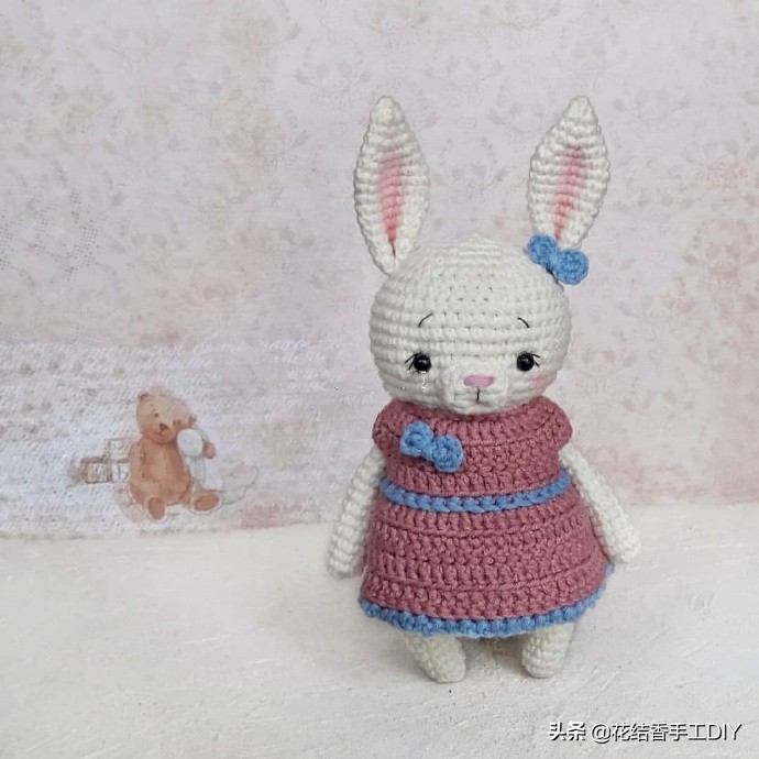 最简单的毛线玩偶钩织,简单好看的毛线钩织玩偶