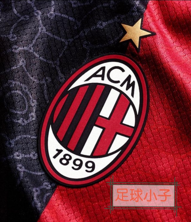 AC米兰20-21赛季主场球衣