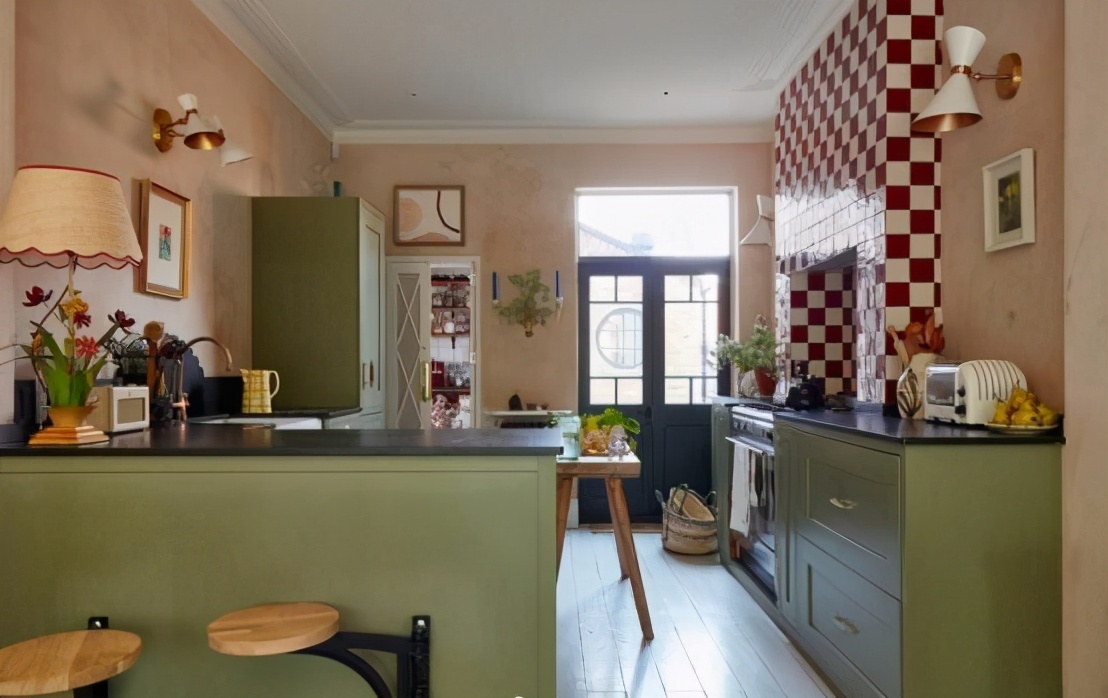 复古英式田园风卧室装修,伦敦复古装修风格