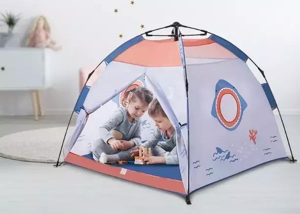 儿童露营帐篷怎么收起来,儿童帐篷室内可折叠怎么收