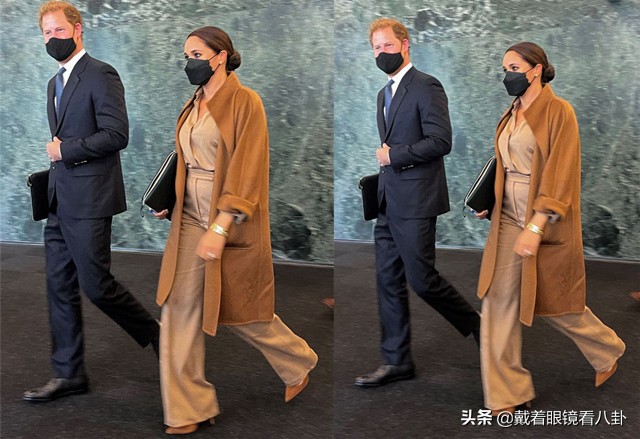 梅根自家花园宣传新书，手戴十几万戴妃腕表，金手镯搭钻戒晃人眼