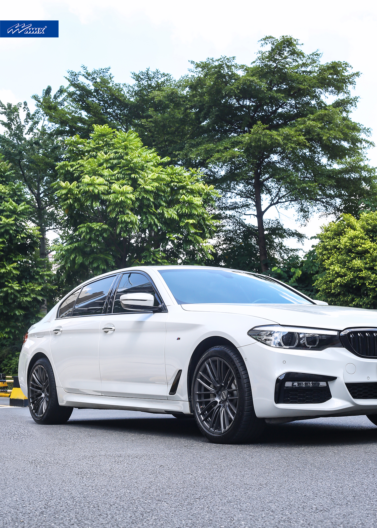 mmx轮毂香槟金,评宝马540i