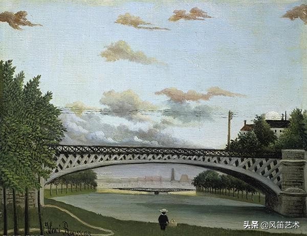 知名画家亨利卢梭世界名作欣赏,亨利卢梭丛林幻想