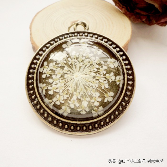 留住春天滴胶手工,怎么用真花做滴胶手工