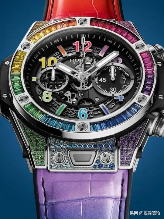 为生活添一抹虹彩，这是钟表师们的浪漫情怀