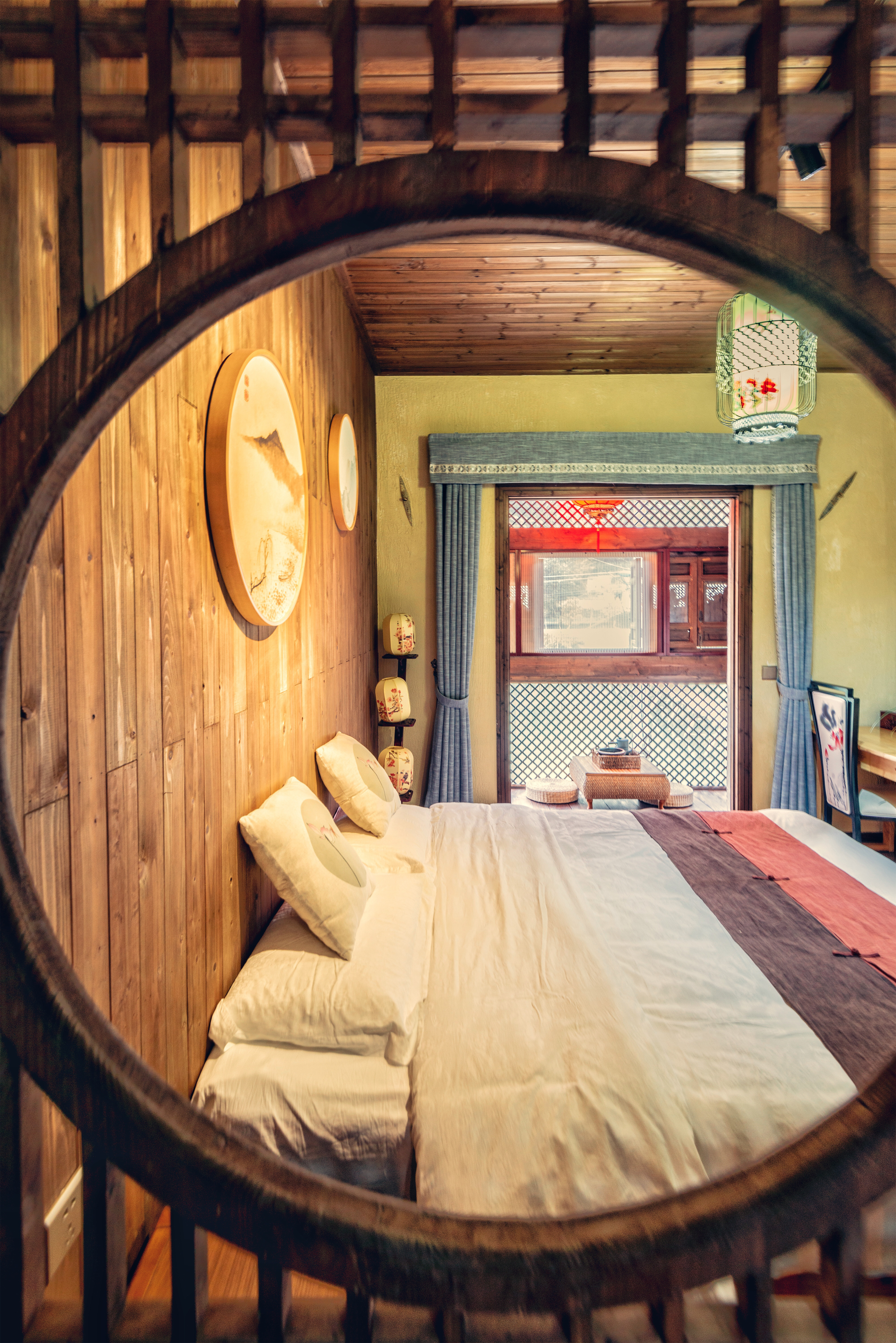 绿水青山的垦殖场