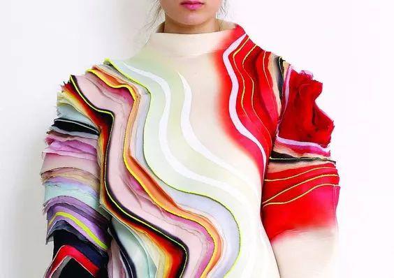 解构与重组设计图片,拼贴服装设计灵感