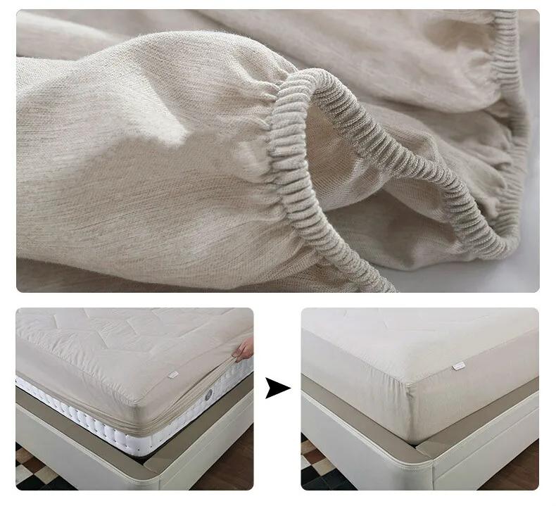 床罩床笠带床裙,纯棉床笠式床裙床罩四件套