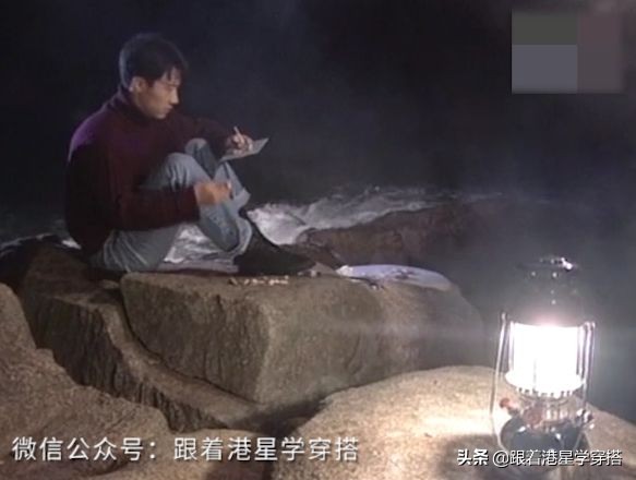 黎明原振侠西装,黎明原振侠穿搭黑皮衣